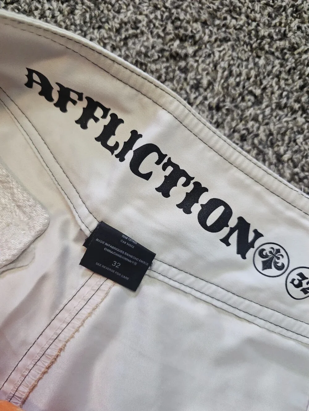 Affliction orange board